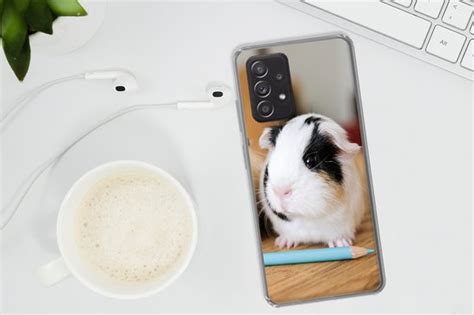 Samsung Galaxy A73 Hoesje Schattige Baby Cavia S Siliconen