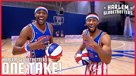 No Edits Harlem Globetrotters In One Take 2018 Harlem Globetrotters Youtube