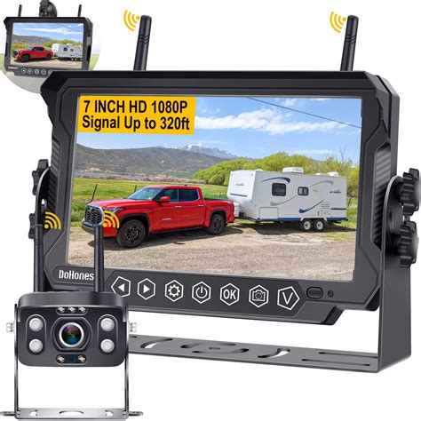 Buy DoHonest RV Backup Camera Wireless Easy Install Plug Play For