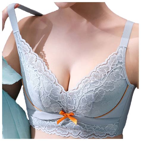 Mallwal Plus Size Push Up Bras Women Full Coverage Bra Feature V Neck Push Up Bra Style W 1437