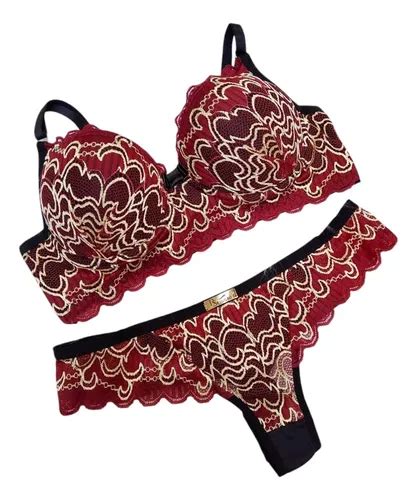 Conjuntos Lingerie Atacado Renda Luxo Calcinha Suti Bojo