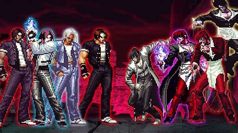 Mugen Kof Kyo Kusanagi Team Vs Iori Yagami Ad Team Youtube