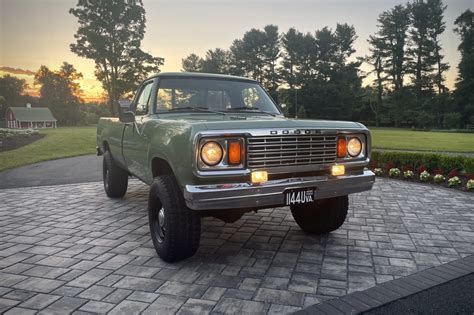 No Reserve 1978 Dodge Power Wagon W200 4 Speed For Sale On BaT