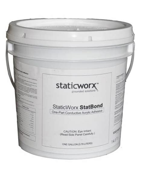 Statbond Wet Set One Part Acrylic Adhesive Staticworx Esd Flooring