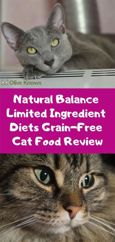 Natural Balance Limited Ingredient Diets Grain-Free Cat Food Review ...