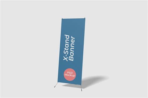 Premium Psd X Stand Banner Mockup