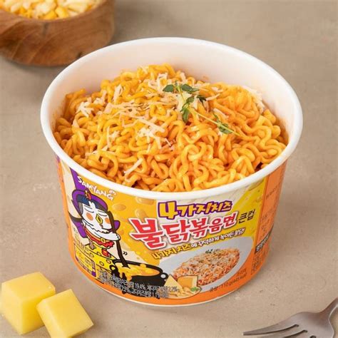 4 Cheese Buldak Spicy Chicken Ramen Noodles Buldak Quattro Etsy