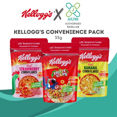 Kellogg S Pouch Convenient Pack Cereal G Froot Loops Strawberry Corn