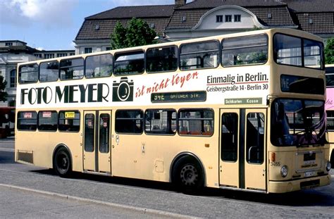 BVG 3455 MAN Waggon Union SD 200 1985 SD 85 Hertzallee Flickr