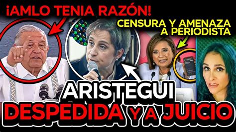 Aristegui En Serios Problemas X Chitl Censura En Vivo Se Puso