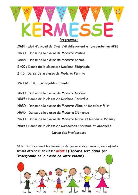 Kermesse De L Cole Cole Saint Matthieu Tourcoing