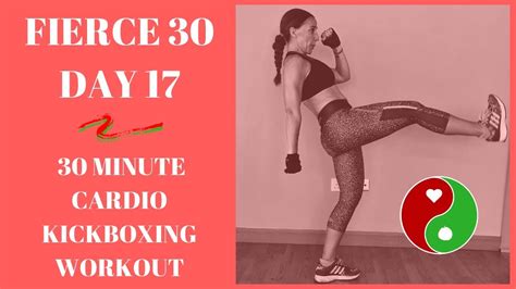 30 Minute Cardio Kickboxing Workout Youtube