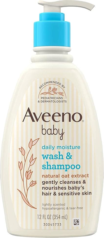 Aveeno Baby Daily Moisture Gentle Body Wash And Shampoo With