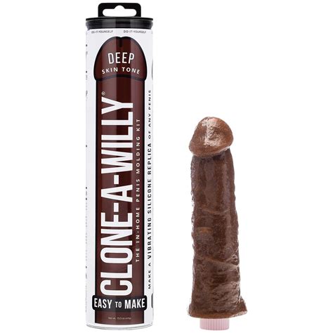 Clone A Willy DIY Homemade Dildo Clone Kit Deep Skin Tone Brown