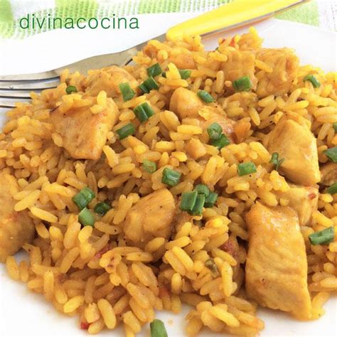 Arroz Con Pollo Al Curry Receta De Divina Cocina