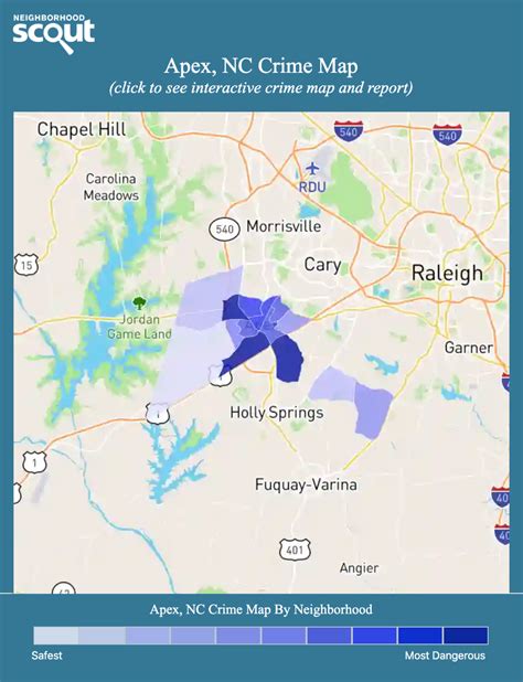 Apex Crime Rates And Statistics Neighborhoodscout