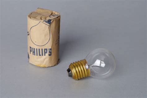 Gloeilamp Van Het Merk Philips Industriemuseum