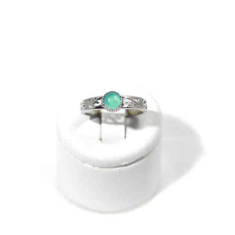 Bague Argent Amazonite Bijoux L A R Ve