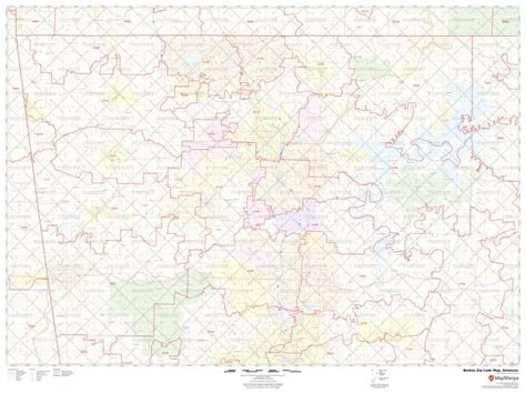 Benton Zip Code Map Arkansas Benton County Zip Codes