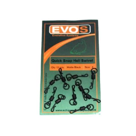 Agrafe Varteje Evos Heli Swivel Nr Totalfishing