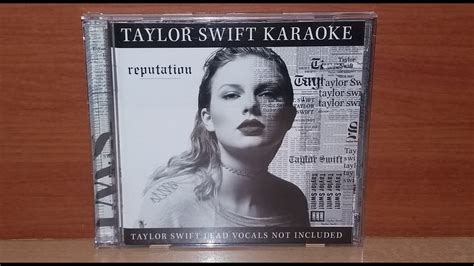 Unboxing Taylor Swift Karaoke Reputation [cd G And Dvd] 💿 Youtube