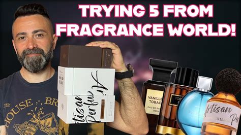 Mini Fragrance World Haul First Impressions On 5 Scents Bavaria