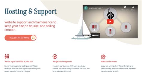Hosting & Support - Shipilin.com
