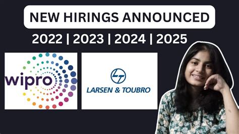 L T 2024 Hiring Wipro New Hiring Announced Off Campus Drive 2022