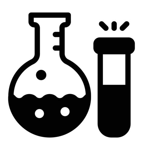 Lab Chemical Experiment Icon Line Style Stock Vector By ©vectorspoint