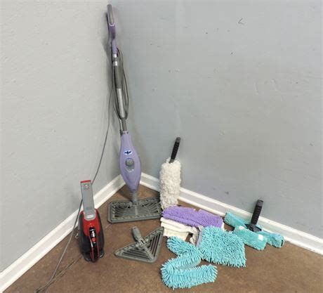 Transitional Design Online Auctions - SHARK Steam Mop & Accessories