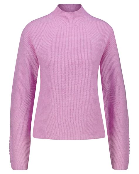 Boss Damen Strickpullover Mit Wolle Und Alpaka C Fagda In Rosa Kaufen