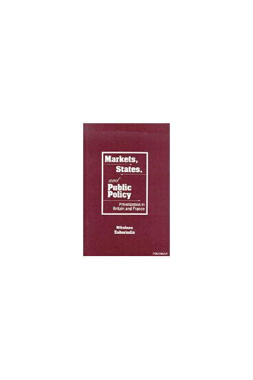 Markets States And Public Policy University Of Michigan Press