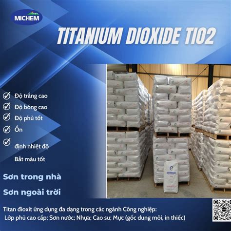 Titanium Dioxide TiO2 Nguyên Liệu Cao Cấp Giá Tốt