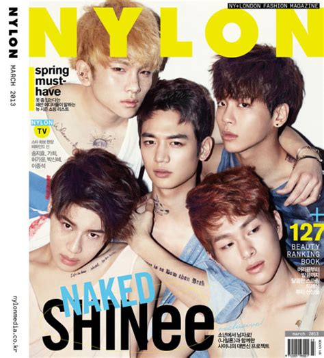 Naked SHINee On The Cover Of Nylon Omonatheydidnt LiveJournal