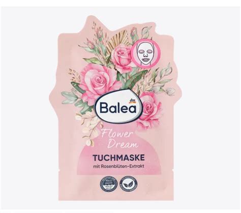 Balea Flower Dream Tuchmaske Maska w płachcie cena opinie