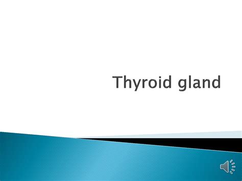 Solution Thyroid Gland Studypool