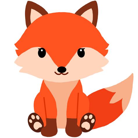 Cartoon Fox Clipart Png Images Hand Drawn Cartoon Fox Clipart Hand ...