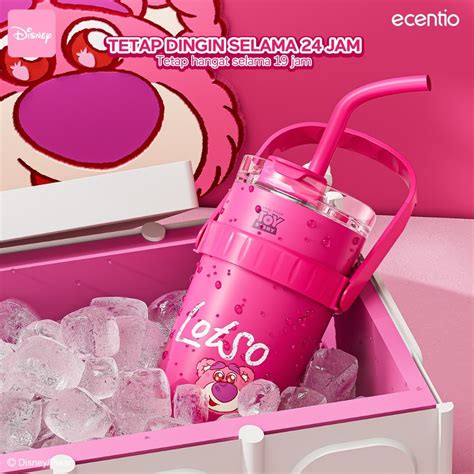 Jual De W Originalecentio Tumbler Minum Stainless L Disney Lotso