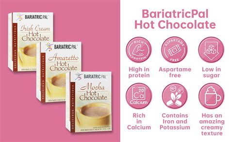 Bariatricpal Hot Chocolate Protein Drink Mint 1 Pack Grocery And Gourmet Food