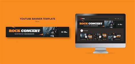 Premium Psd Music Show Youtube Banner Template