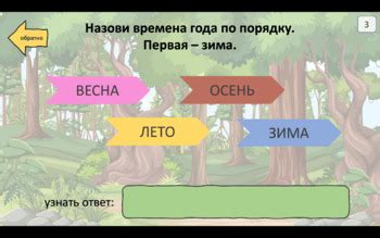Интерактивная онлайн-игра "Русский язык. Окружающий мир" 1 класс