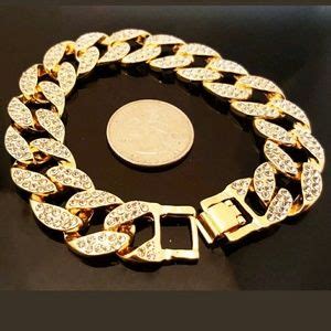 Accessories Men Hip Hop Iced Out Gold Tone Lab Diamond Watch Poshmark