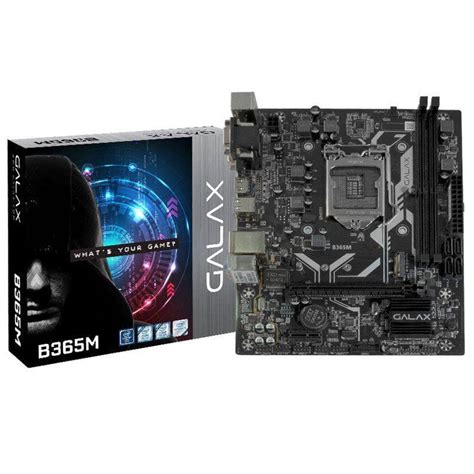 Placa Mãe Galax B365M Chipset B365 Intel lga 1151 mATX IB365MAGCHJ1CW