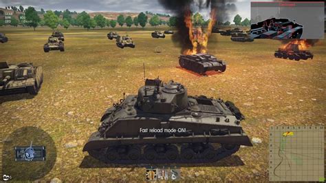 War Thunder M4a3 105 Hvss Sherman He Vs German Armour Youtube