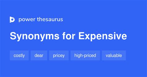 Expensive Synonyms 1 128 Words And Phrases For Expensive