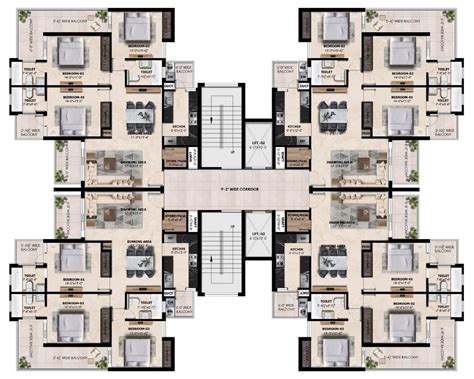 Atlantis Grand Zirakpur Bhk Luxury Apartments For Sale