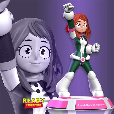 Co3d Ochaco Uraraka Fanart