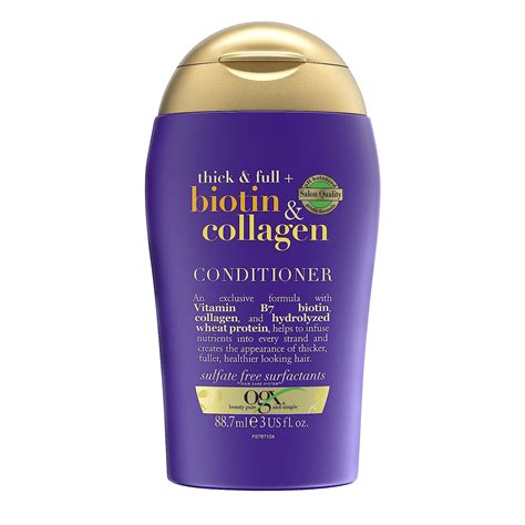 Buy Ogx Thick Full Biotin Collagen Volumizing Conditioner For