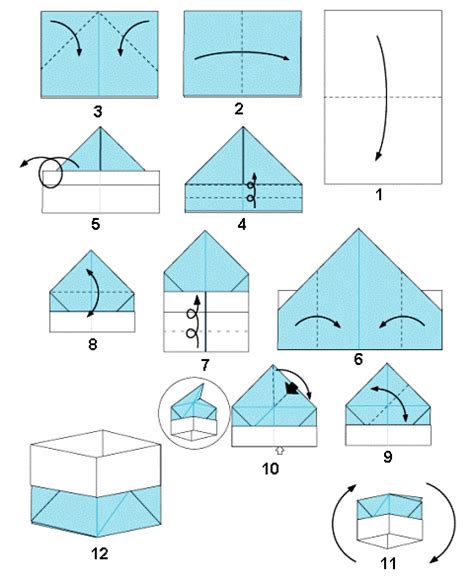 membuat kotak kertas origami - Rachel Bond