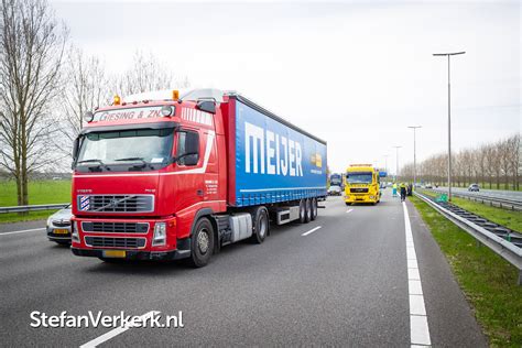 Ongeval Auto Vrachtwagen A R Hattem Foto S Stefan Verkerk